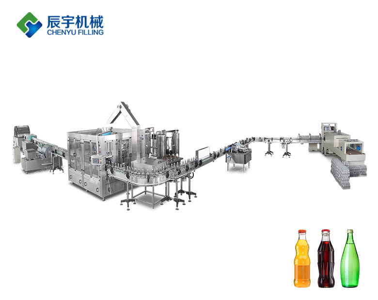 DCGF16-16-5 玻璃瓶碳酸饮料灌装生产线